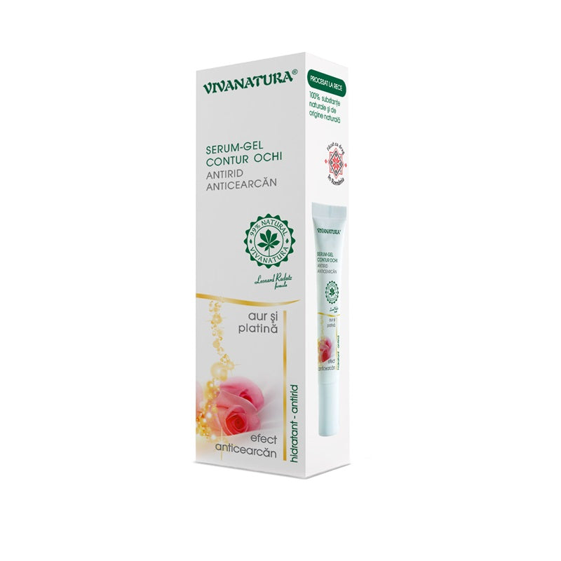 Gel contur ochi antirid 15ml - Vivanatura