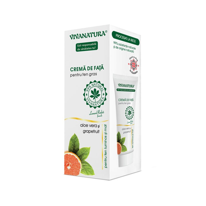 Crema fata pt.ten gras 75ml - Vivanatura