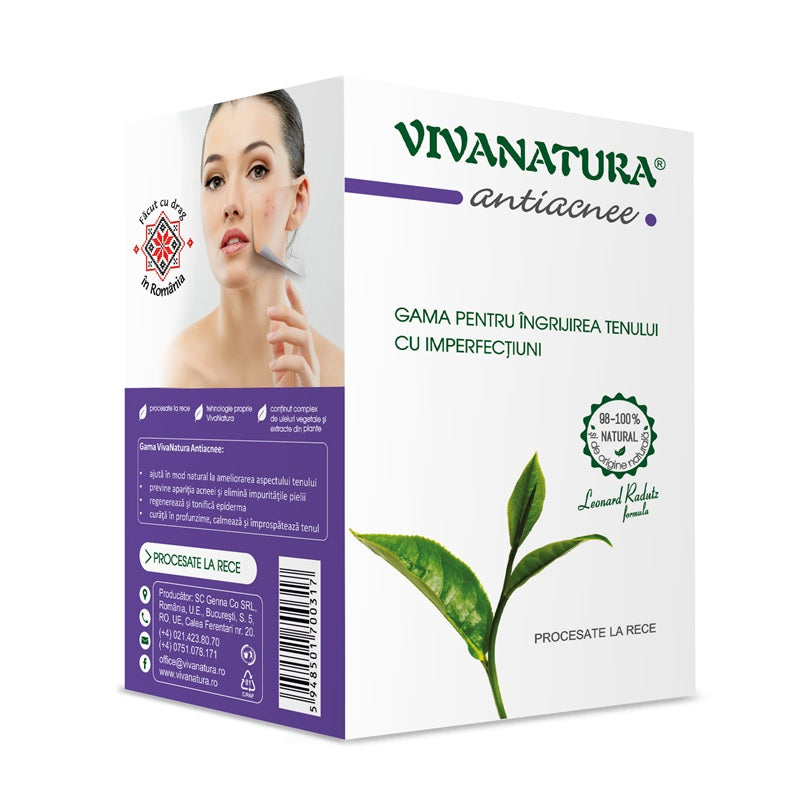 Pachet antiacneic(cr+masca+lot.+gel) - Vivanatura