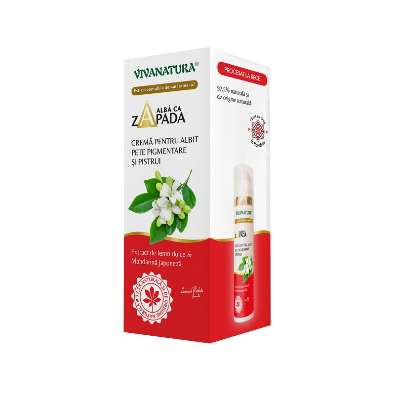 Crema albit pete pigmentare pistrui 45ml - Vivanatura