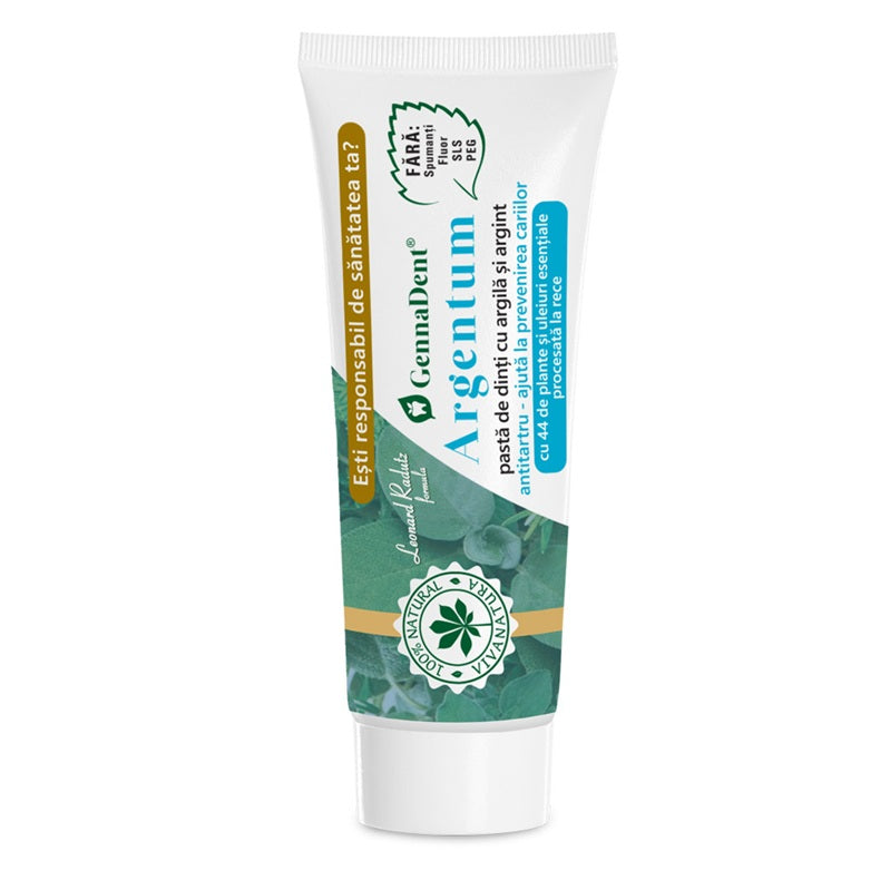 Pasta dinti argentum 20ml - Vivanatura