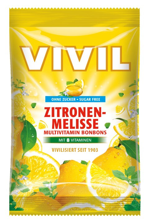 Multivitamine, aroma lamaie, fara zahar Vivil, 60 gr-VIVI.00030