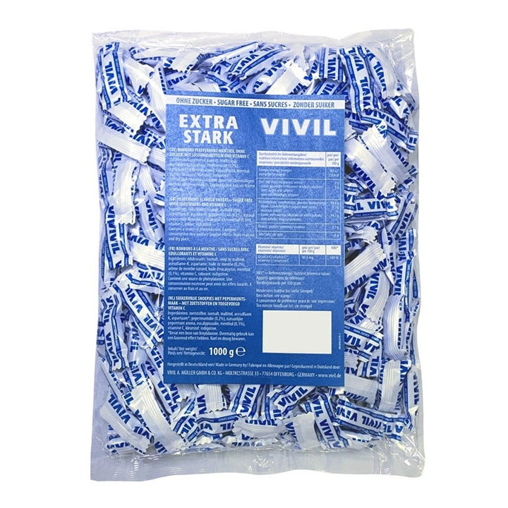 Vivil bomb.menta,vit.c f.zahar 1kg (ex.stark) - Vivil