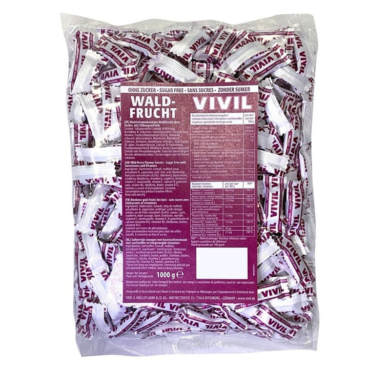 Vivil multivitamine fr.pad.f.zahar 1kg - Vivil