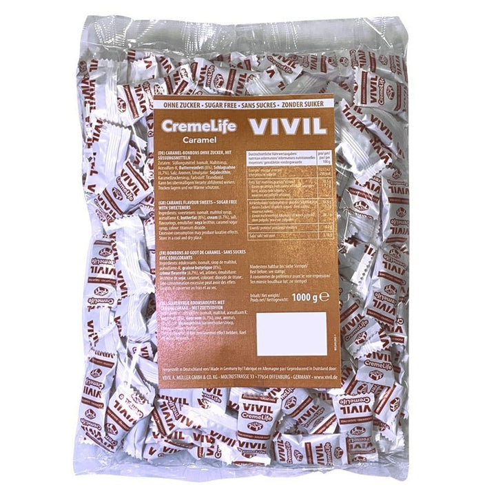 Vivil creme life caramel f.zahar 1kg - Vivil
