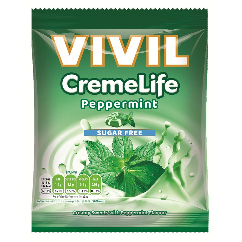 Vivil creme life menta fara zahar 60gr - Vivil