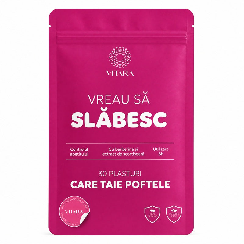 Plasturi Transdermici pentru Slăbit cu Berberină, 30 bucăți – VITARA