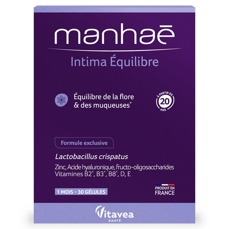 Manhae intima equilibre 30cps vegetale - Vitavea