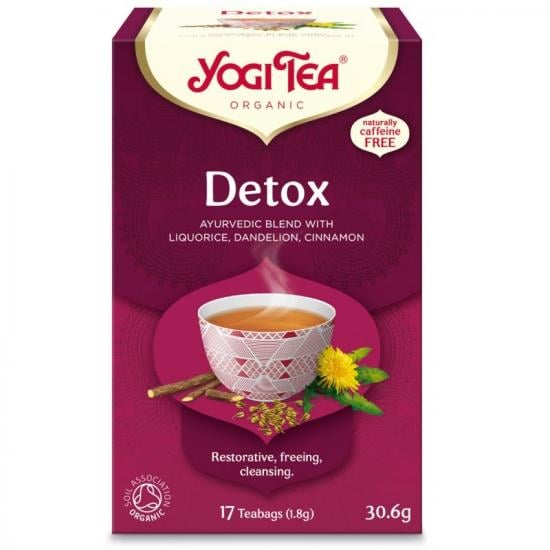 Ceai detoxifiant eco 1,8gr*17dz - Pronat