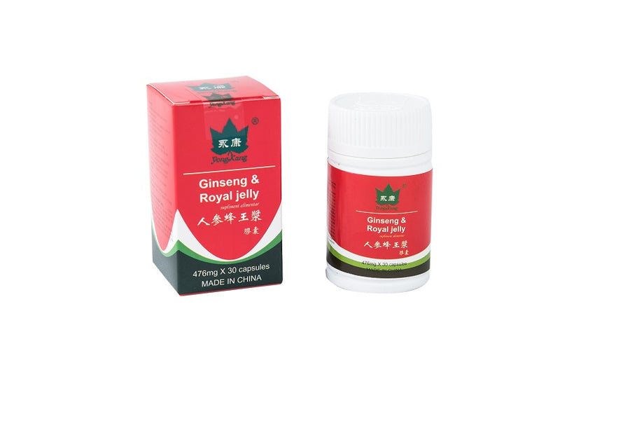 Ginseng & Royal Jelly, 30 cps-YONG.00014