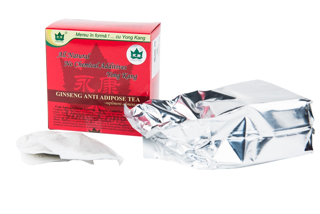 Ceai antiadipos rosu cu ginseng 2gr*30dz - Yong Kang