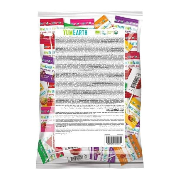 Acadele bio asortate fara gluten 100buc/punga - Yumearth