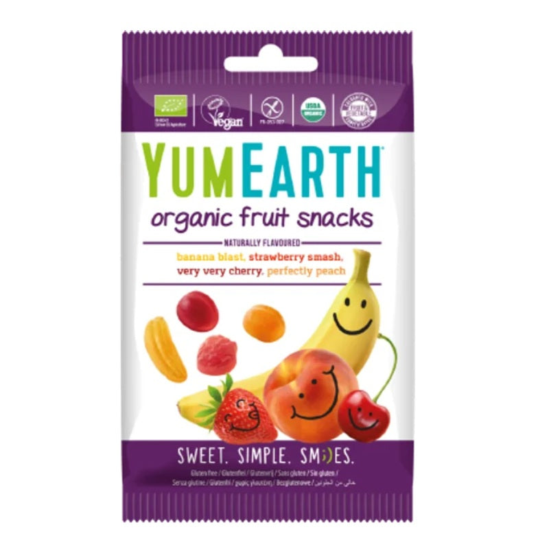 Jeleuri gumate asortate bio fara gluten 50gr - Yumearth