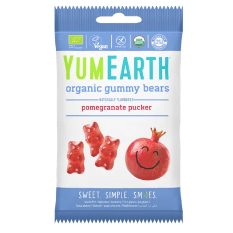 Jeleuri gummy bear bio fara gluten 50gr - Yumearth