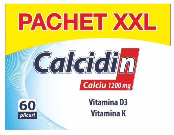 Calcidin 1200mg 60dz pch - Zdrovit