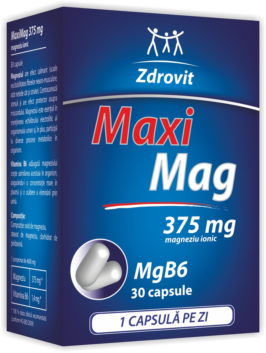 Maximag 375mg 30cps - Zdrovit