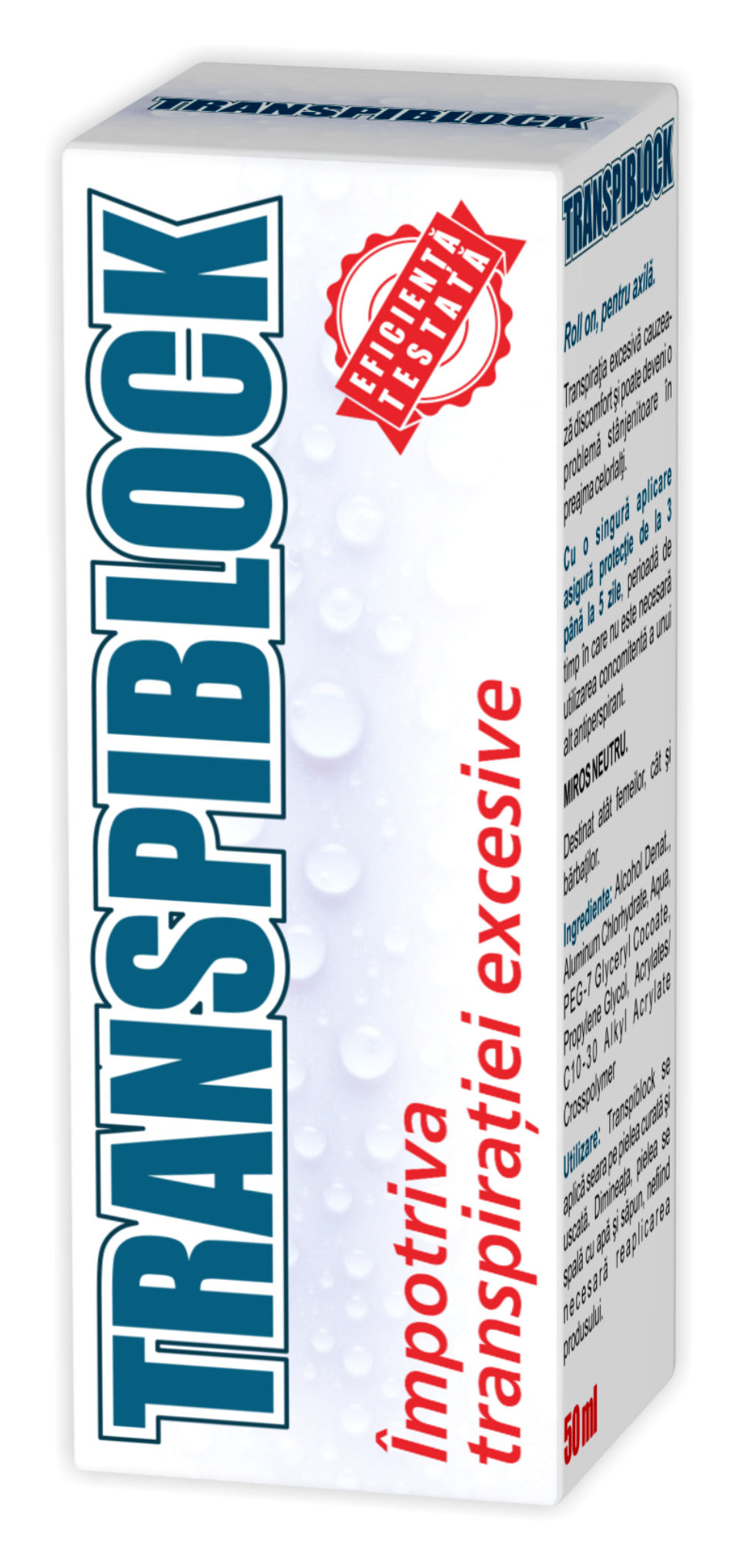 Transpiblock 50ml - Zdrovit