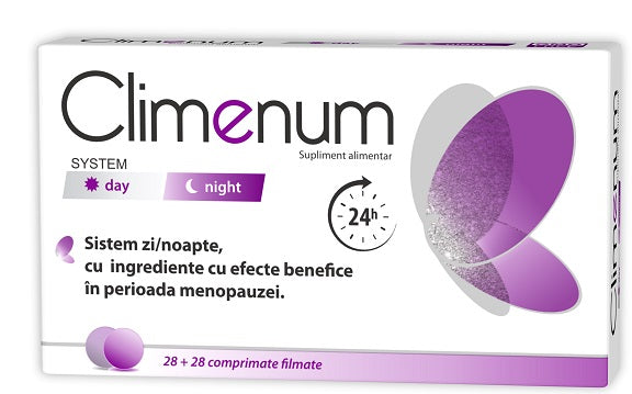 Climenum 28 comprimate zi + 28 comprimate noapte - Zdrovit