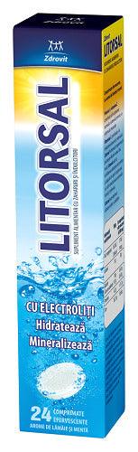 Litorsal Electroliti, 24 comprimate efervescente-ZDRO.00449