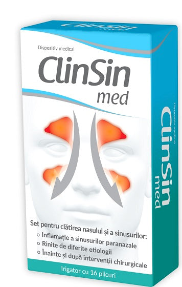 Clinsin med set (irigator+16dz) - Zdrovit