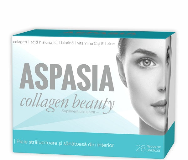 Aspasia collagen beauty 28 flacoane - Zdrovit