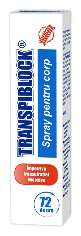 Transpiblock spray pentru corp 100ml - Zdrovit