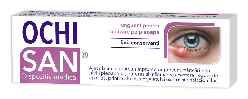 Ochisan unguent pleoape urcior si chalazion 15gr - Zdrovit