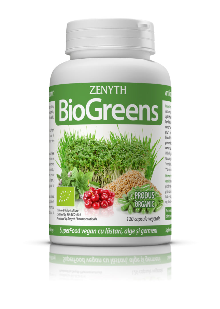 Biogreens bio 120cps - Zenyth Pharmaceuticals