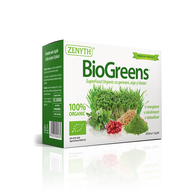 Biogreens bio 4gr*28dz - Zenyth Pharmaceuticals