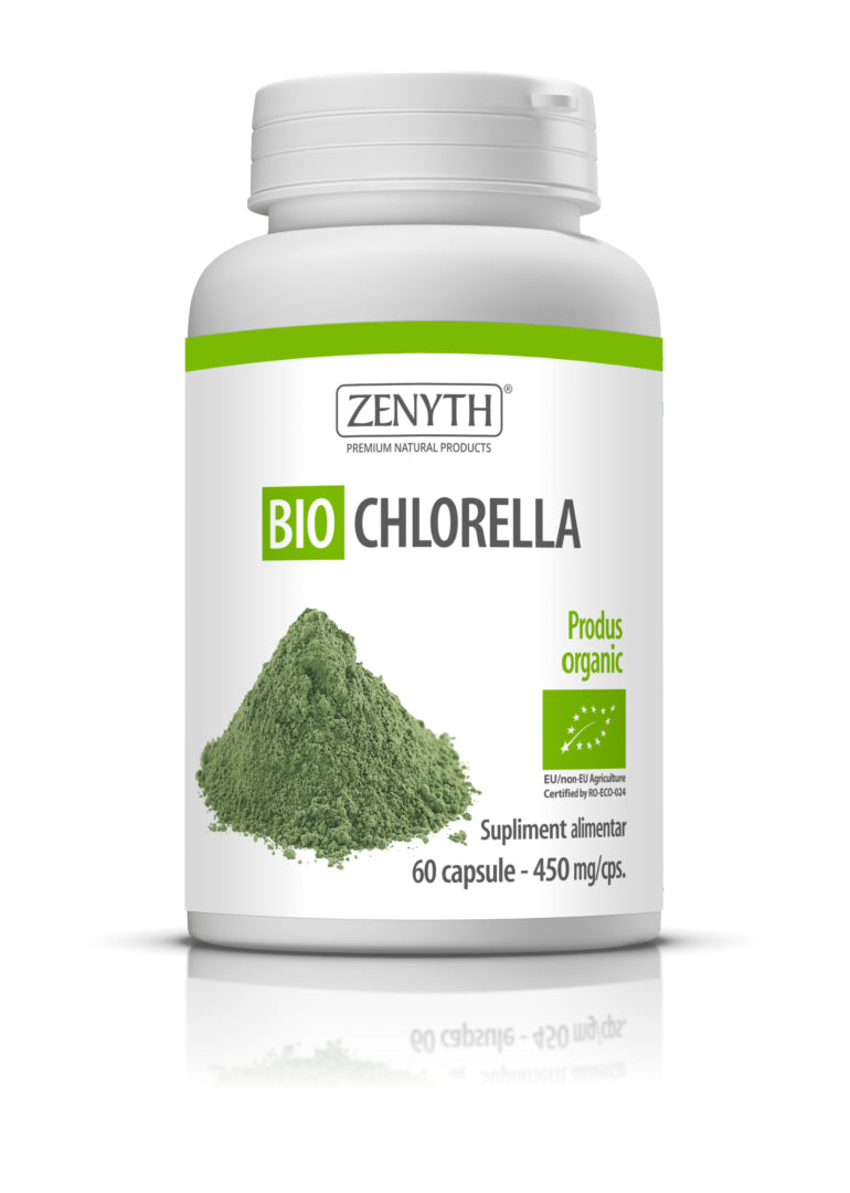Chlorella 450 mg (Bio), 60 cps-ZENY.00054