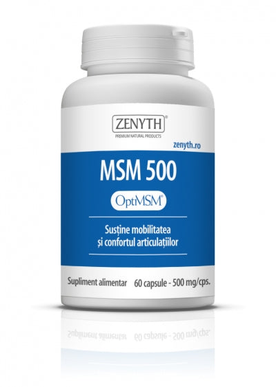 Msm 500 60cps - Zenyth Pharmaceuticals
