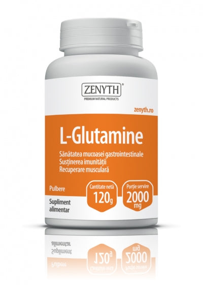 L-glutamine 120gr - Zenyth Pharmaceuticals