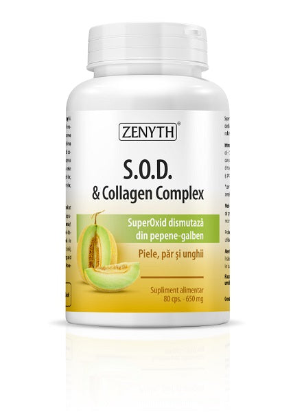 S.o.d&collagen complex 80cps - Zenyth Pharmaceuticals