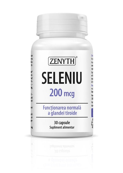 Seleniu 200mcg 30cps - Zenyth Pharmaceuticals