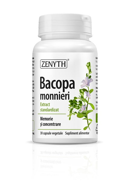 Bacopa Monnieri, 30 cps-ZENY.00121
