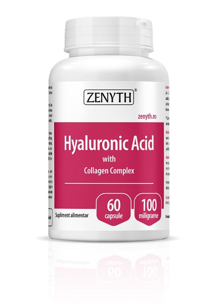 Hyaluronic Acid cu Collagen Complex, 30 cps-ZENY.00130