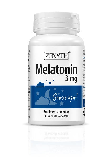 Melatonin 3mg 30cps - Zenyth Pharmaceuticals