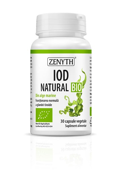 Iod natural bio 30cps - Zenyth Pharmaceuticals