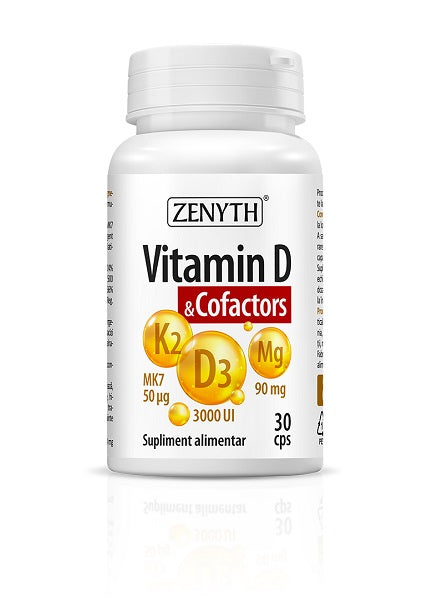 Vitamin d&cofactors 1100mg 30cps - Zenyth Pharmaceuticals