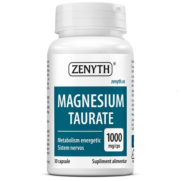Magnesium taurate 30cps - Zenyth Pharmaceuticals