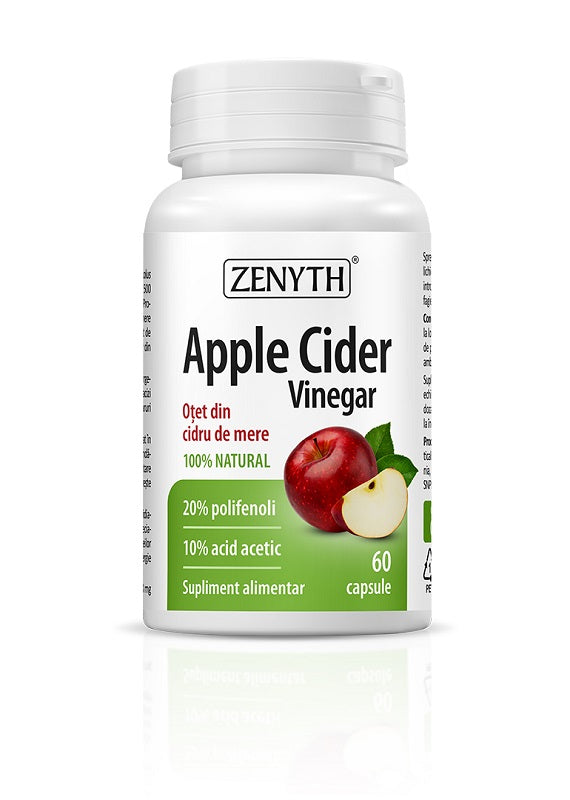 Apple cider vinegar 60cps - Zenyth Pharmaceuticals