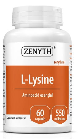L-lysine 60cps - Zenyth Pharmaceuticals