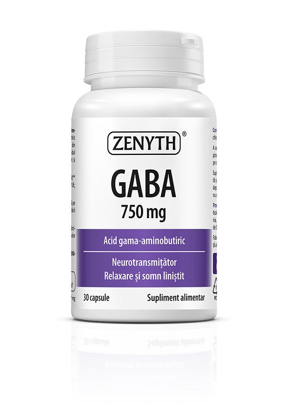 Gaba 750mg 30cps - Zenyth Pharmaceuticals