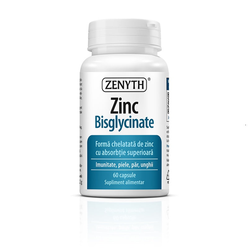 Zinc bisglycinate 60cps - Zenyth Pharmaceuticals