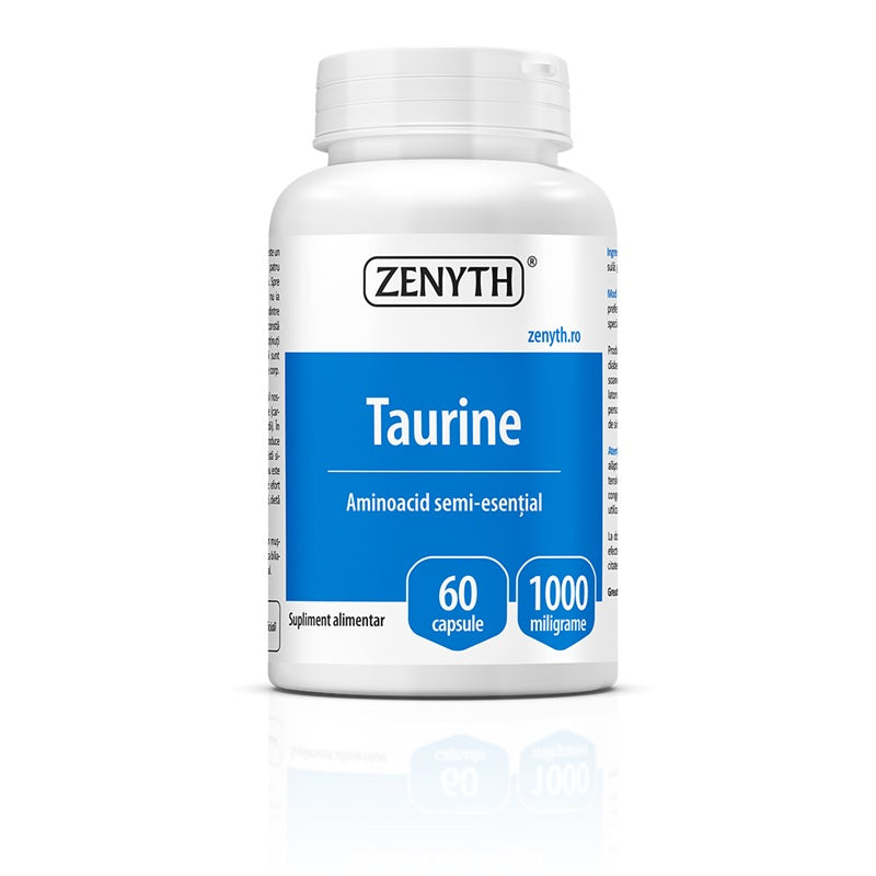 Taurine 60cps - Zenyth Pharmaceuticals
