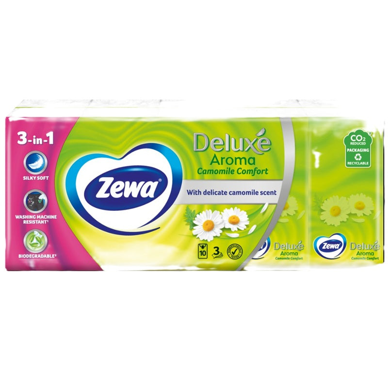 Servetele nazale deluxe musetel 3straturi 10pac/set - Zewa