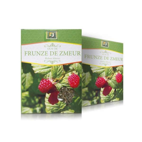 Ceai de zmeur frunze 50gr - Stef Mar